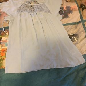 Purple Anthropologie blouse size small